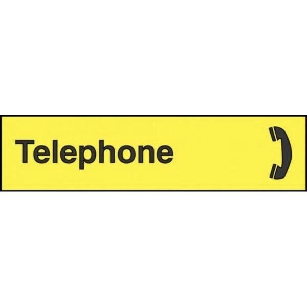 Accuform 12 in W x 3 in H, Engraved Plastic PSG624YL - main